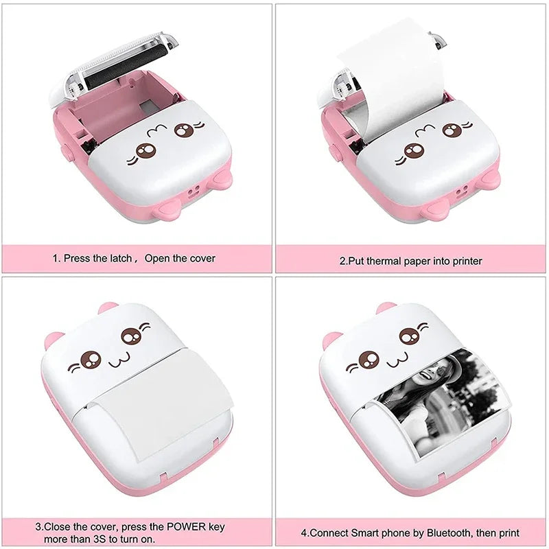 Inkless Pocket Label Printer