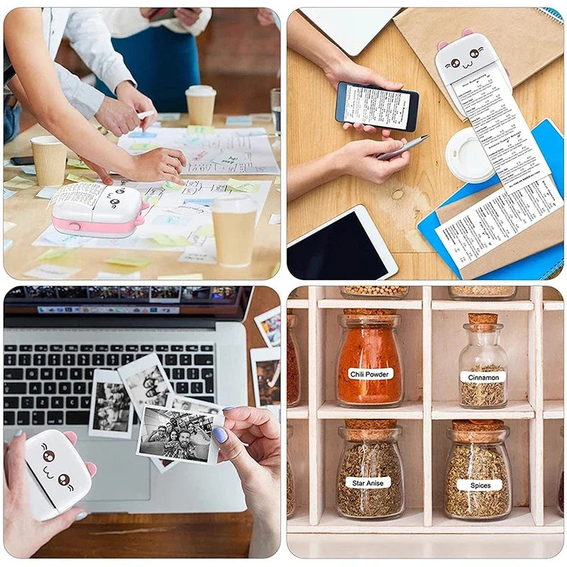 Inkless Pocket Label Printer